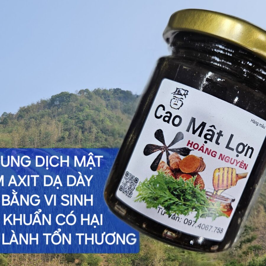 Cao mật lợn (Lọ dùng 1 tháng)